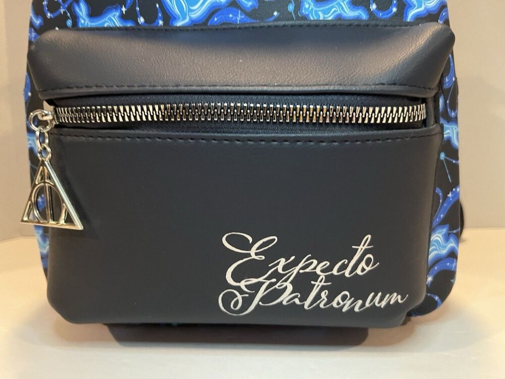 Harry Potter Petronus Expecto Patronum Mini Backpack Hot Topic Universal NWT - Picture 3 of 9
